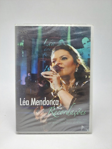 Dvd Léa Mendoça, Recordações - Original Lacrado