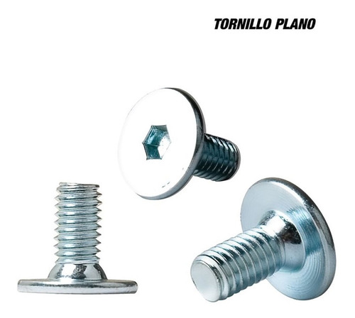 Imagen 1 de 1 de Tornillos Planos Para Botas De Patines Profesionales