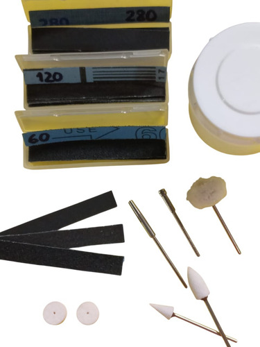Kit Pulido Acrílico / Flexible .mecánica Dental