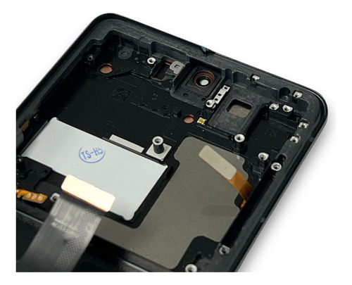 Pantalla Compatible Con Samsung Galaxy S21 Ultra C/marco Negro