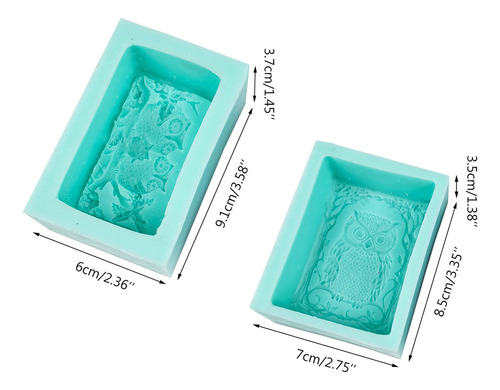 Molde De Jabón Sugarcraft Con Forma De Búho For Fondant