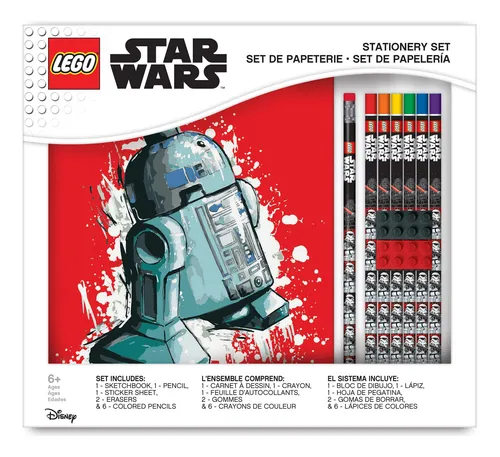Set De Regalo De Dibujo Lego Star Wars Deluxe Con