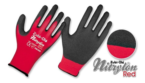 Guantes Nylon Recubiertos En Nitrilo Dip Normal Zubiola