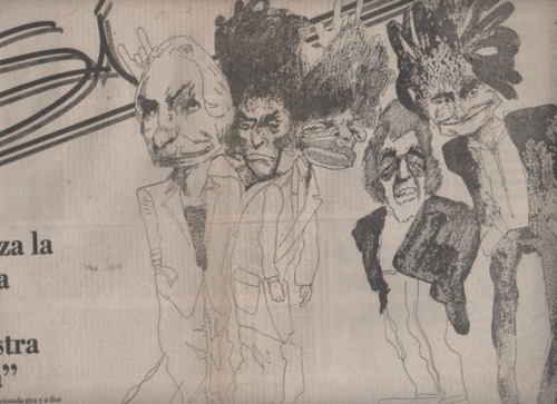 Suplemento ** Si ** De Clarin - Los Rolling Stones Año 1989