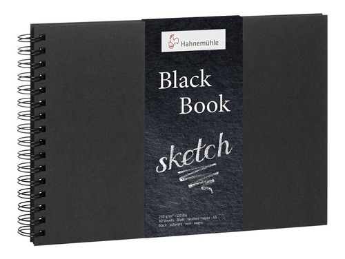 Hahnemuhle Cuaderno De Boceto Black Book 250g A5 30h