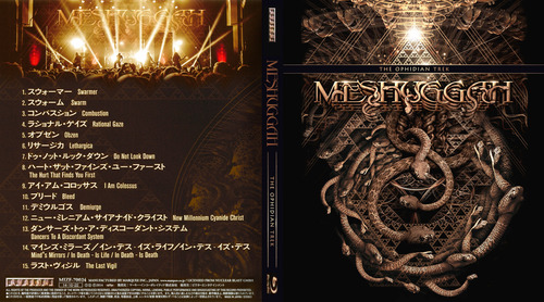 Blu Ray Meshuggah - The Ophidian Trek Autorado