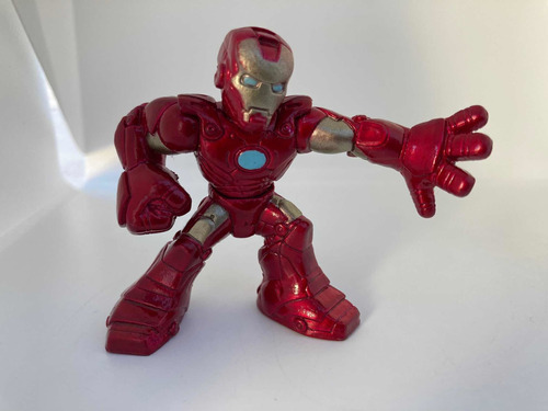 Figura Super Hero Squad Iron Man Punto Azul