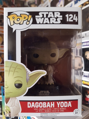 Funko Pop Dagobah Yoda # 124 (Usado)