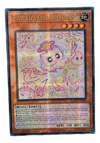 Yu-gi-oh! Mulcharmy Meowls Starlight Orica