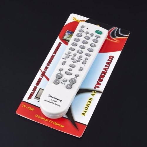 Control Remoto Universal Tv Negro Pantalla Lcd Led Tv-139f