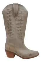 Comprar Botas Zapatos Borcegos Texana Cuero Vacuno Moda Mujer 9031em