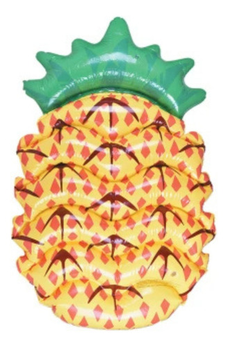 Colchoneta Colchón Inflable Fruta Pileta Playa Verano Color Amarillo