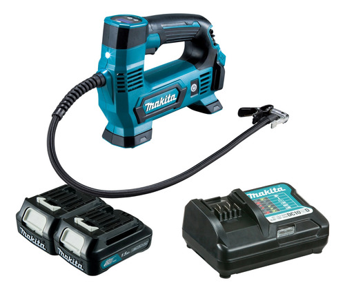 Compressor De Ar Makita A Bateria + 2 Baterias + 1 Carreg