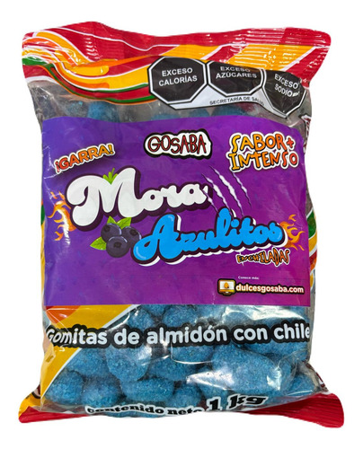 Gomita Gosaba Mora Azulitos Enchiladas 1kg