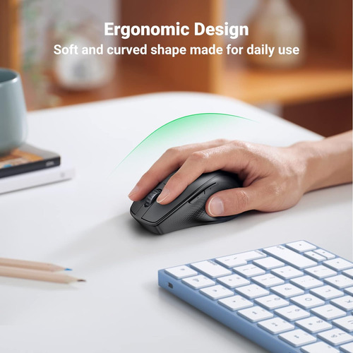 Ratón Inalámbrico Ugreen, Ratón Ergonómico Bluetooth 5.0 ...