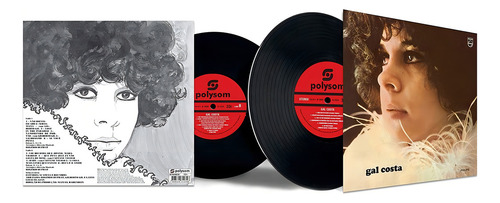 Lp Disco De Vinil Gal Costa - 1969 - Lacrado Polysom 180 Grs Reedição 2015 - Remasterizado