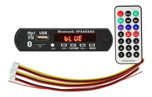 comprar Módulo Decodificado Bluetooth Mp3 Usb Se Card Fm Geobyte
