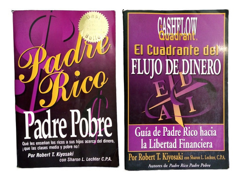 Padre Rico Padre Pobre Cuadrante Flujo Dinero Libro Original | Cuotas sin  interés