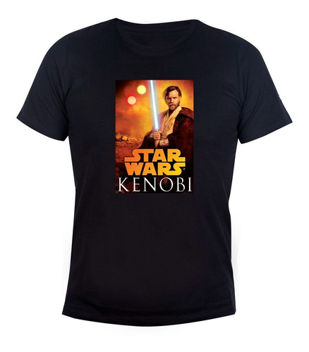 Remera Hombre Algodón Star Wars Obi-wan Kenobi