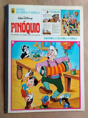 Quebra Cuca - Pinóquio - Quebra Cabeça 1 História