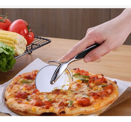 Cortador De Pizza De Acero Inoxidable Para Pizzerias Y Hogar