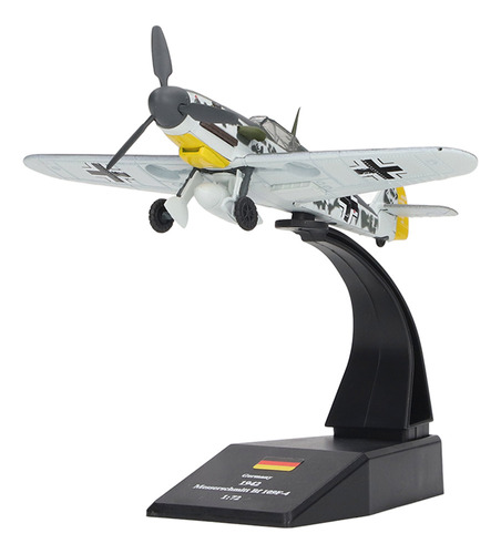 Avión De Aleación Modelo Bf109 A Escala 1:72, Aviones De Com