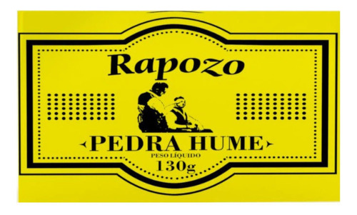 Pedra Hume 130g Adstrigente  Anti-séptico - Rapozo(a Grande)