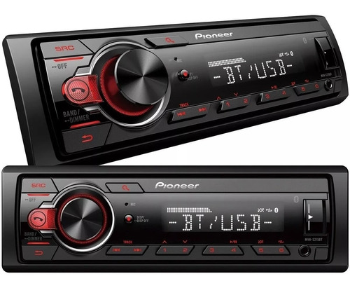 Radio Para Auto Pioneer Mvh-s215bt Bluetooth Usb Mp3 Rca