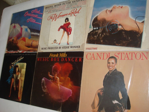 (6) Discos Vinil Lp  Genero: Pop, Soul, Rock: S. Wonder...