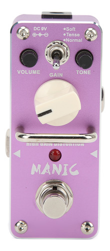 Pedal De Distorsión High Gain Purple S Guitar Effect S True