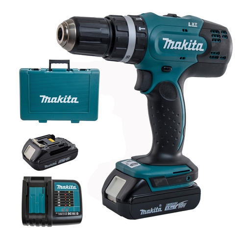 Taladro Atornill Percutor Makita 18v Litio Dhp453sye Vel Var