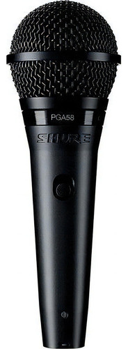 Microfone Shure Pga58 Pga 58 Pga-58 Com 2 Anos Cor Preto