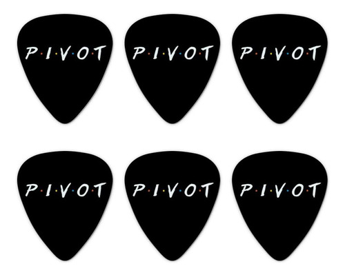 Friends Pivot Novedades Púas Para Guitarra Calibre Medio De