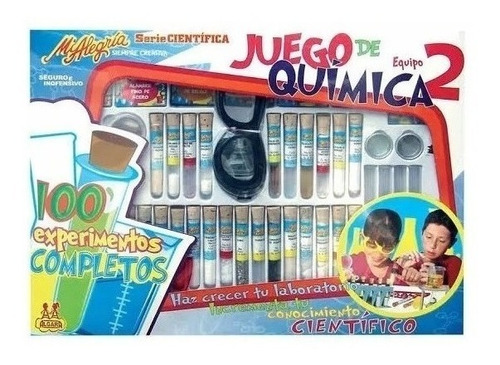 Juego De Quimica 100 Experimentos Mi Alegria