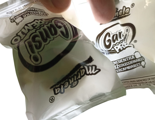 Gansi Premio Kawis 12 P' 6 Figuras Selladas Marinela Gansito (Usado)