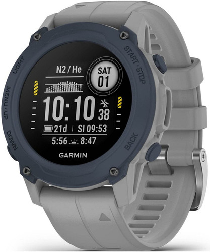 Reloj Smartwatch Descent G1 Garmin Buceo Multideporte Gps Color del bisel Gris claro