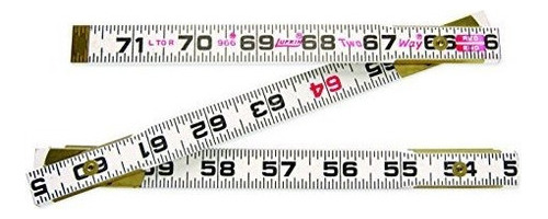 Coopertools 966 6inch X 58inch Wood 2way Fold Ruler