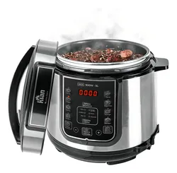 Panela De Pressão Elétrica 5 Litros Kian Inox