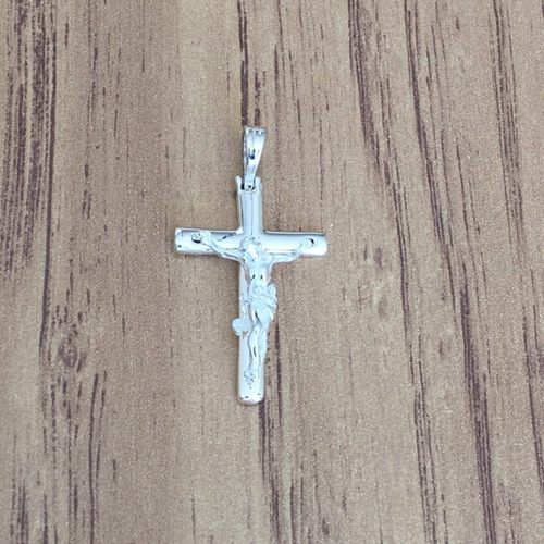 Imagen 3 de 10 de Dije Cristo De Plata .925 Hombre Mujer Agálea Joyería