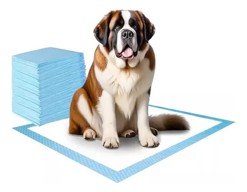 80 Pañales Tipo Sabanillas Mascotas Perros 90x60 Cms