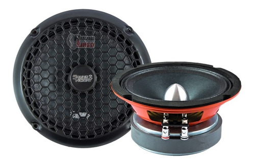 Par Medios Rangos Sound Victory Sv M64 150 Wrms 4 Ohms