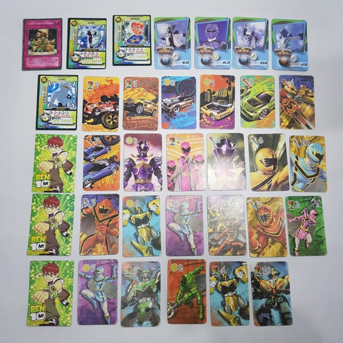 Comic Cartas A Clasificar Lote X 34 Ben 10 Power Mag 60438