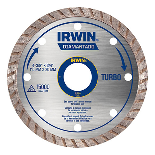 Disco Diam Irwin Turbo 13893