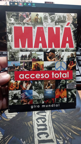 Dvd Grupo Mana Acceso Total Gira Mundial En Muy Buen Estado