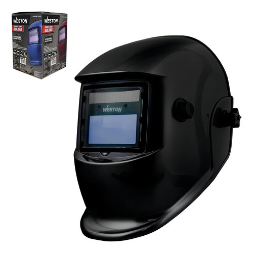 Careta Para Soldar Electrónica Para Soldar Lisa Sencilla Color Negro