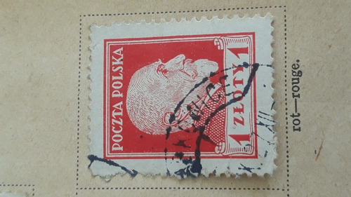 Lote 7 Estampillas Polonia Año 1924 Usadas (Usado)