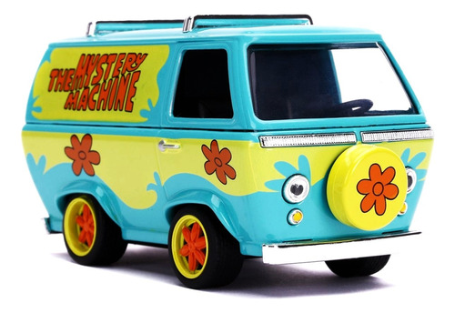 Scooby-doo The Mystery Machine Van- Jada 1/32 Verde