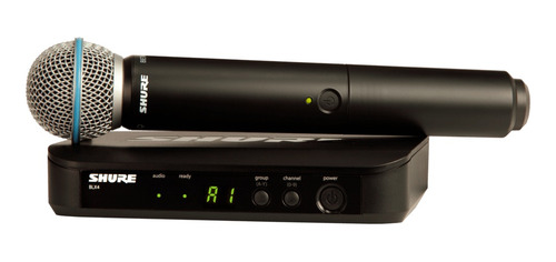 Sistema De Microfone Sem Fio Shure Blx24/b58-m15 Beta 58