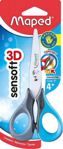 Maped Sensoft - Tijeras Con Mango Flexible Para Niños 5