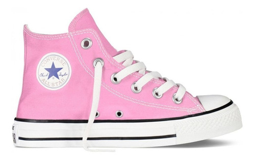 Tenis Original Converse Bota Rosa Clásico Niñas 3j234